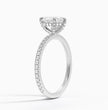 ecomposer-metal type-white-gold-18K,ecomposer-ring setting-halo-pave