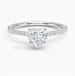 ecomposer-view with diamond shape-heart,ecomposer-size-1-ct,ecomposer-metal type-white-gold-18k