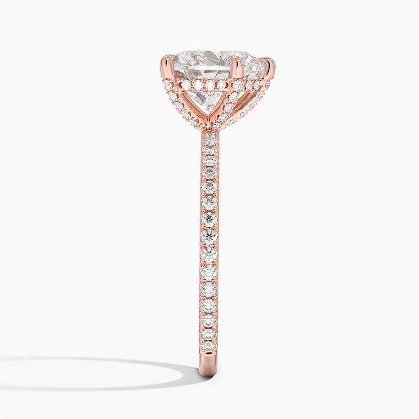 ecomposer-view with diamond shape-heart,ecomposer-size-2.5-ct,ecomposer-metal type-rose-gold-18k