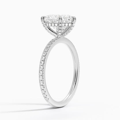 ecomposer-view with diamond shape-heart,ecomposer-size-2.5-ct,ecomposer-metal type-white-gold-18k