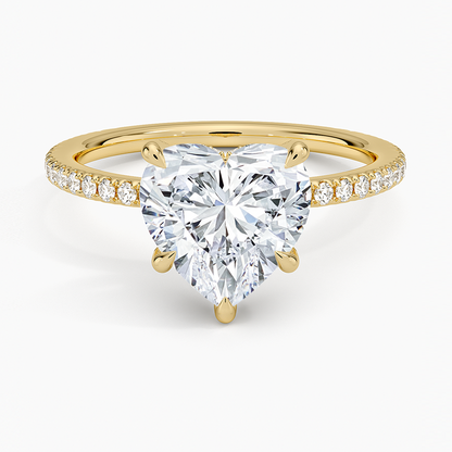 ecomposer-view with diamond shape-heart,ecomposer-size-2.5-ct,ecomposer-metal type-yellow-gold-18k