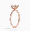 ecomposer-view with diamond shape-heart,ecomposer-size-2-ct,ecomposer-metal type-rose-gold-18k