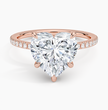 ecomposer-metal type-rose-gold-18K,ecomposer-ring setting-halo-pave