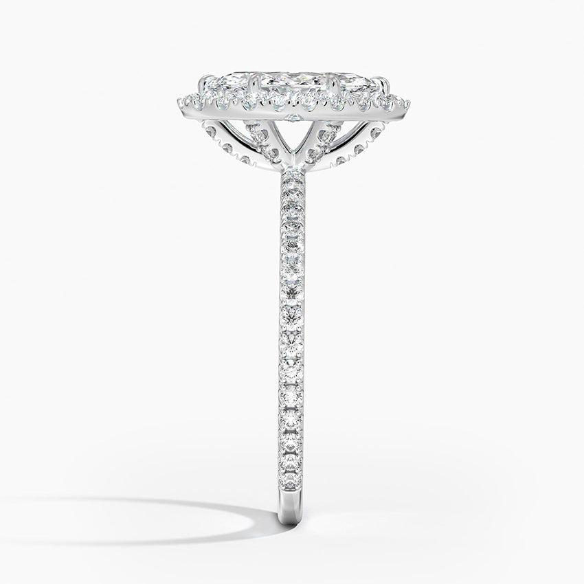 ecomposer-view with diamond shape-marquise,ecomposer-size-1-ct,ecomposer-metal type-white-gold-18k