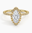 ecomposer-metal type-yellow-gold-18K,ecomposer-ring setting-halo-pave