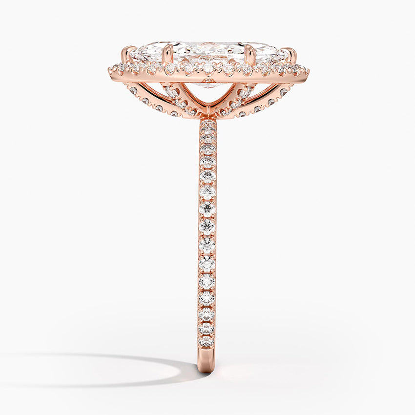 ecomposer-view with diamond shape-marquise,ecomposer-size-2.5-ct,ecomposer-metal type-rose-gold-18k