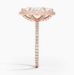 ecomposer-metal type-rose-gold-18K,ecomposer-ring setting-halo-pave