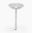 ecomposer-metal type-white-gold-18K,ecomposer-ring setting-halo-pave