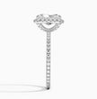 ecomposer-view with diamond shape-radiant,ecomposer-size-1.5-ct,ecomposer-metal type-white-gold-18k