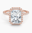 ecomposer-view with diamond shape-radiant,ecomposer-size-2.5-ct,ecomposer-metal type-rose-gold-18k