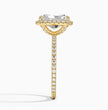 ecomposer-view with diamond shape-radiant,ecomposer-size-2-ct,ecomposer-metal type-yellow-gold-18k