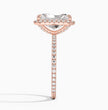 ecomposer-view with diamond shape-radiant,ecomposer-size-3-ct,ecomposer-metal type-rose-gold-18k