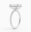 ecomposer-view with diamond shape-radiant,ecomposer-size-3-ct,ecomposer-metal type-white-gold-18k