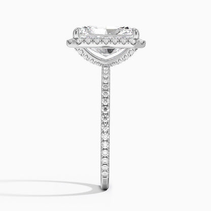 ecomposer-view with diamond shape-radiant,ecomposer-size-3-ct,ecomposer-metal type-white-gold-18k