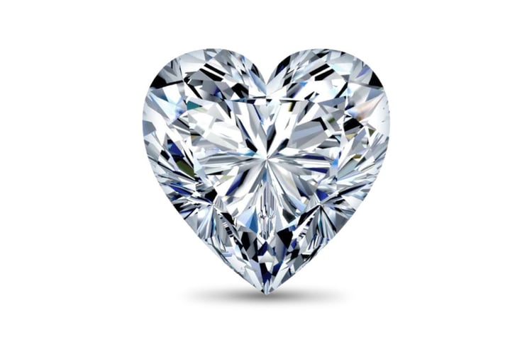 1.00 Carat Heart Diamond | D | VS1