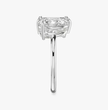 ecomposer-view with diamond shape-emerald-and-pear,ecomposer-metal type-white-gold-18k