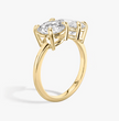 ecomposer-view with diamond shape-round-and-pear,ecomposer-metal type-yellow-gold-18k