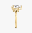 ecomposer-view with diamond shape-round-and-pear,ecomposer-metal type-yellow-gold-18k