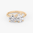 ecomposer-view with diamond shape-round-and-oval,ecomposer-metal type-rose-gold-18k