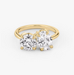 ecomposer-view with diamond shape-round-and-oval,ecomposer-metal type-yellow-gold-18k