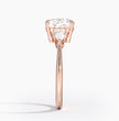 ecomposer-view with diamond shape-cushion,ecomposer-size-2.5-ct,ecomposer-metal type-rose-gold-18k