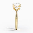 ecomposer-view with diamond shape-cushion,ecomposer-size-2-ct,ecomposer-metal type-yellow-gold-18k