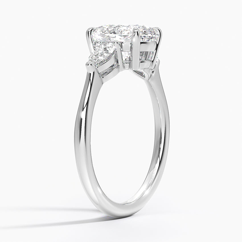 ecomposer-view with diamond shape-oval,ecomposer-size-2-ct,ecomposer-metal type-white-gold-18k