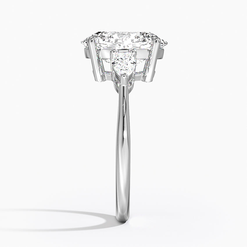 ecomposer-view with diamond shape-oval,ecomposer-size-3-ct,ecomposer-metal type-white-gold-18k