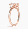 ecomposer-view with diamond shape-pear,ecomposer-size-2-ct,ecomposer-metal type-rose-gold-18k