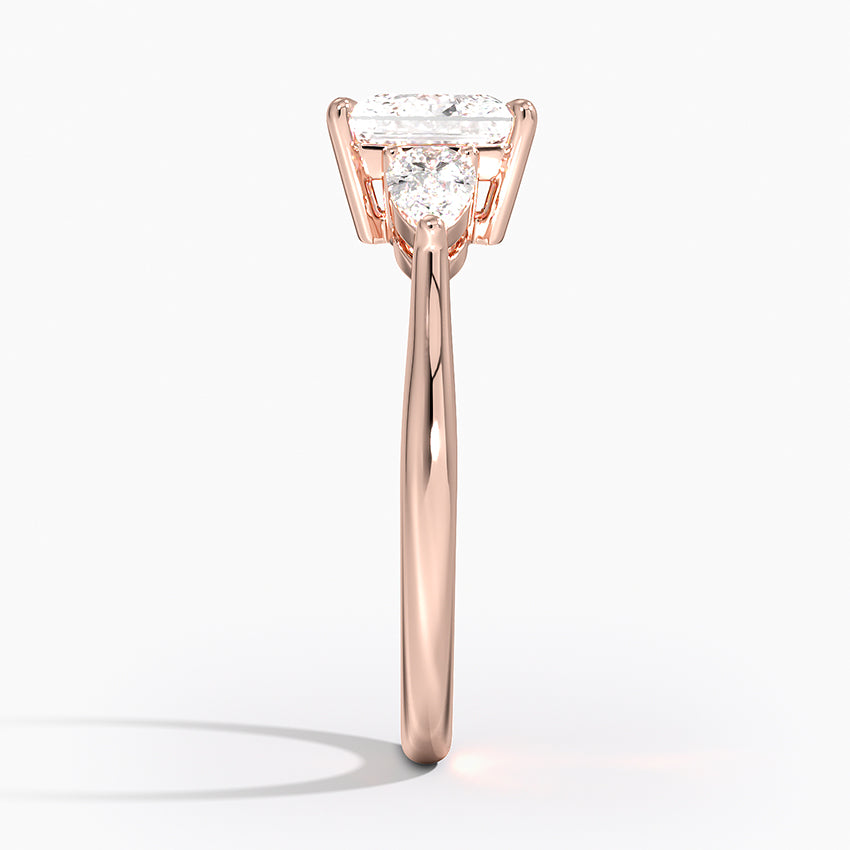 ecomposer-view with diamond shape-princess,ecomposer-size-1.5-ct,ecomposer-metal type-rose-gold-18k