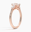 ecomposer-view with diamond shape-princess,ecomposer-size-1-ct,ecomposer-metal type-rose-gold-18k