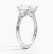 ecomposer-metal type-white-gold-18K,ecomposer-ring setting-trilogy