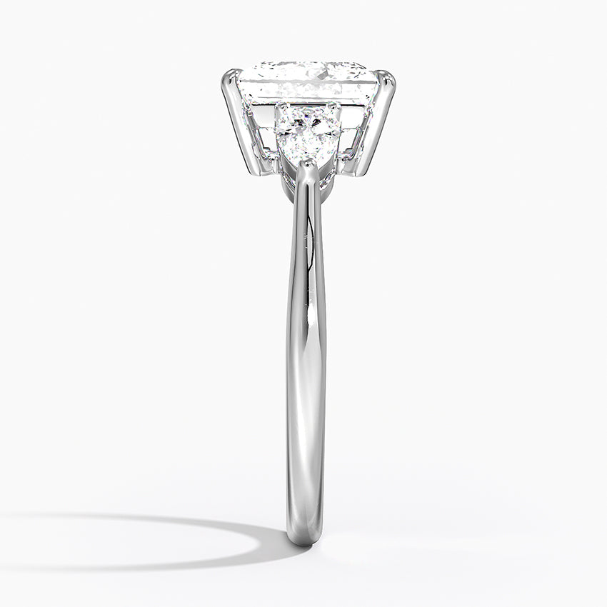 ecomposer-view with diamond shape-princess,ecomposer-size-2-ct,ecomposer-metal type-white-gold-18k