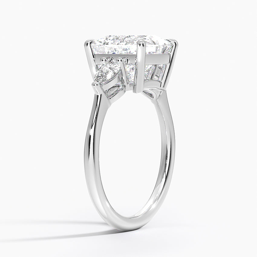 ecomposer-view with diamond shape-princess,ecomposer-size-3-ct,ecomposer-metal type-white-gold-18k