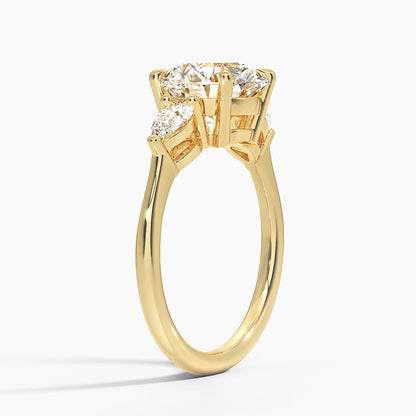 ecomposer-view with diamond shape-round,ecomposer-size-2.5-ct,ecomposer-metal type-yellow-gold-18k