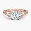 ecomposer-view with diamond shape-cushion,ecomposer-size-1.5-ct,ecomposer-metal type-rose-gold-18k