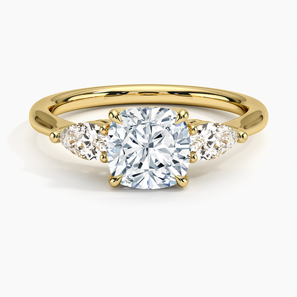 ecomposer-view with diamond shape-cushion,ecomposer-size-1.5-ct,ecomposer-metal type-yellow-gold-18k