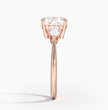 ecomposer-metal type-rose-gold-18K,ecomposer-ring setting-trilogy