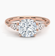 ecomposer-view with diamond shape-cushion,ecomposer-size-2-ct,ecomposer-metal type-rose-gold-18k