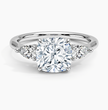 ecomposer-view with diamond shape-cushion,ecomposer-size-2-ct,ecomposer-metal type-white-gold-18k