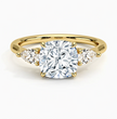 ecomposer-view with diamond shape-cushion,ecomposer-size-2-ct,ecomposer-metal type-yellow-gold-18k