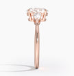 ecomposer-metal type-rose-gold-18K,ecomposer-ring setting-trilogy