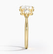 ecomposer-metal type-yellow-gold-18K,ecomposer-ring setting-trilogy