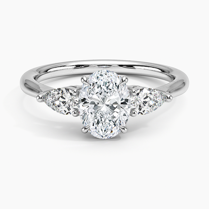 ecomposer-view with diamond shape-oval,ecomposer-size-1-ct,ecomposer-metal type-white-gold-18k