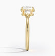 ecomposer-metal type-yellow-gold-18K,ecomposer-ring setting-trilogy