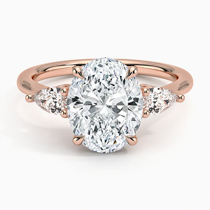 ecomposer-view with diamond shape-oval,ecomposer-size-2.5-ct,ecomposer-metal type-rose-gold-18k