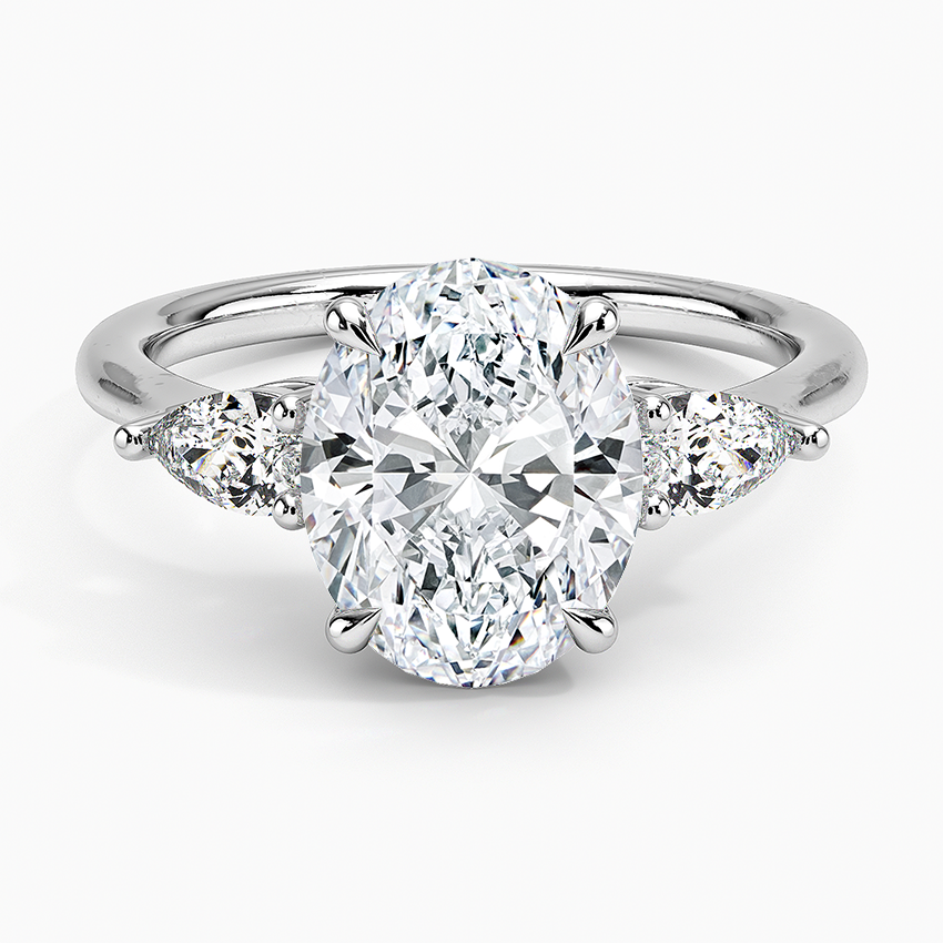 ecomposer-metal type-white-gold-18K,ecomposer-ring setting-trilogy