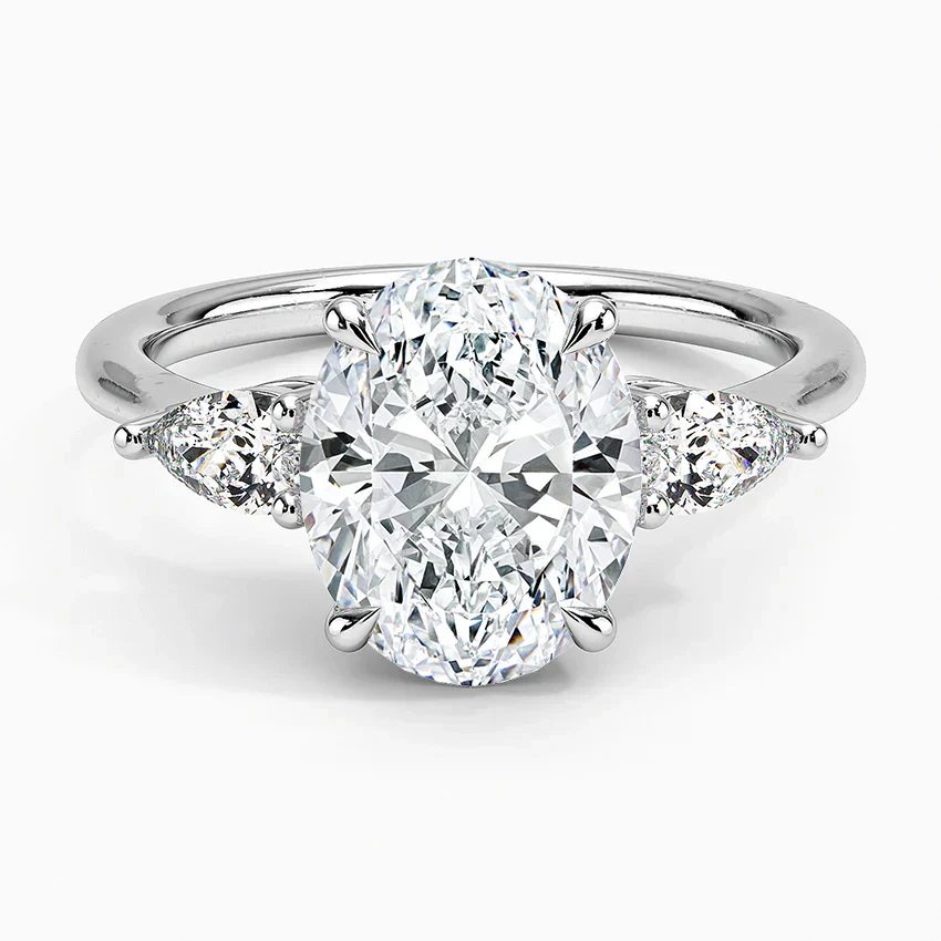 ecomposer-view with diamond shape-oval,ecomposer-size-2.5-ct,ecomposer-metal type-white-gold-18k