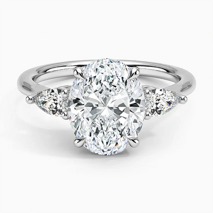 ecomposer-view with diamond shape-oval,ecomposer-size-2.5-ct,ecomposer-metal type-white-gold-18k