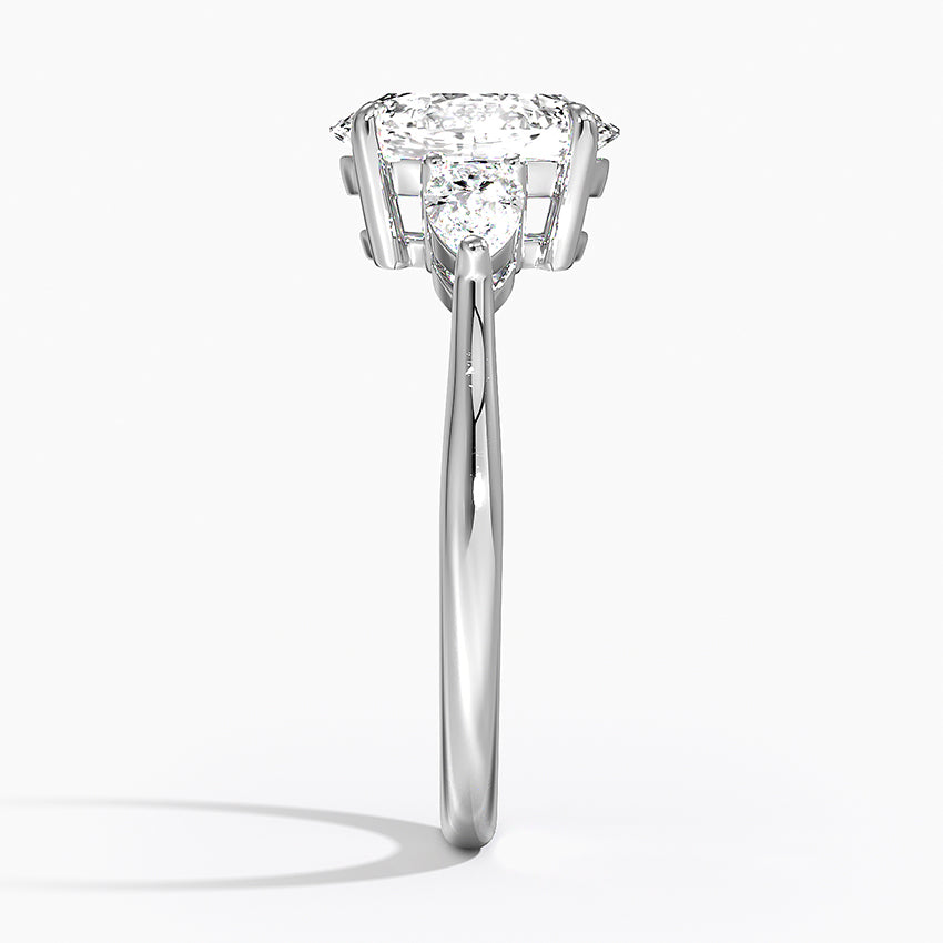 ecomposer-metal type-white-gold-18K,ecomposer-ring setting-trilogy